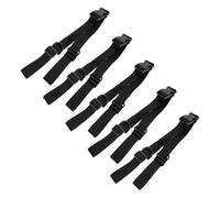 BESTonZON 5pièces Lot de Sangles à Bagages pour Valises Clips De Fixation à Boucle Sangles De Maintien pour Bagages Tapis De Yoga Et Matériel De Camping