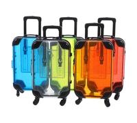BESTonZON 5pièces Mini Valises de Voyage pour Garçon Fille Jeu Imitation pour Garçon Fille de Bagages Factice Valise Jouet à roulettes Contenants pour Petits Objets