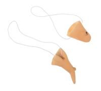 BESTonZON 6 Ensembles Witch Nose And Chin Halloween Costume Props With Elastic Band Funny Party Supplies For And Adults Dress Up Carnival Cosplay