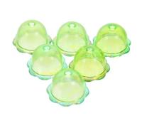 BESTonZON 6 Pièces Breloques Acrylique Fleur pour Fabrication de Wind Chimes Diy Accessoires Artisanaux et Pratiques pour Créativité