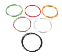 BESTonZON 6 pièces Fil Aluminium pour Bonsaï Fil de Modelage Flexible pour Jardin Bricolage et Formation Arbres et Facile à