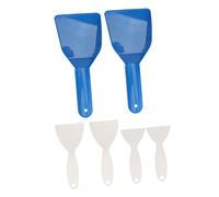 BESTonZON 6 Pièces Pelle à dégivrage Grattoir à Glace cuillère à Glace Galet de Glace grattoir à Pelle à Glace réfrigérateur congélateur Outil de déglaçage Scoop Plastique