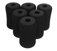 BESTonZON 6pièces Coussinets De Pied Mousse De Remplacement pour Banc De Musculation Housse De Tube De Gymnastique Et Accessoire Exercice pour Jambes Et Abdominaux