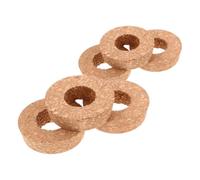 BESTonZON 6pièces Couvercles Liège pour Vase Verre Hydroponique avec Trou Central Accessoires De Propagation De Plantes pour Terrarium Et Décoration Murale