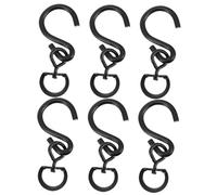 BESTonZON 6pièces Crochets Pivotants pour Pots De Fleurs Suspension Rotative Crochets Robustes pour Plantes Suspendues Intérieur Extérieur Supports Polyvalents pour Jardinières Lanternes Et