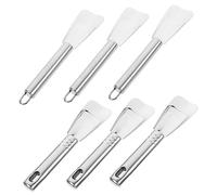 BESTonZON 6pièces Grattoir à Glace Acier Outil De Dégivrage Pratique pour Congélateur Poignée Ergonomique Et Design Humanisé pour Élimination
