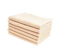 BESTonZON 6pièces Serviettes Allaitement Coton Double Épaisseur Serviettes De Toilette Carrées Petits Mouchoirs