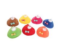 BESTonZON 7 Pièces Collier de Protection pour Oiseaux avec Cape Coupe-Vent Col Récupérateur Anti-léchage et Anti-Plumage pour Perroquets Protection Complète du Cou et Corps