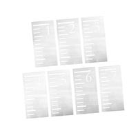 BESTonZON 7 Pièces Gabarit De Mesure Pour Garçon Fille Toise Réutilisable Pour Garçon Fille Modèle De Toise