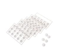 BESTonZON 75 Boules de Bingo en Plastique : Boules de Remplacement numérotées Multicolores pour Jeux de société et décorations de fête foraine