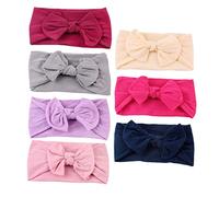 BESTonZON 7pièces Bandeaux Élastiques Garçon Fille Avec Accessoires De Pour Filles Et Garçons Parfait Pour Fêtes Vie Quotidienne