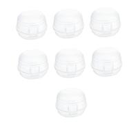BESTonZON 7pièces Lot de Protections Boutons Gaz pour Cuisinière Gaz Transparents Sécurité Garçon Fille