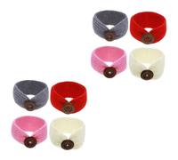 BESTonZON 8 Pcs Tricot Bandeau Infantile Chapeaux Chapeaux Prop Bandeau Cheveux Accessoire Bandeau Infantile Bandeau Enfants Chapeaux