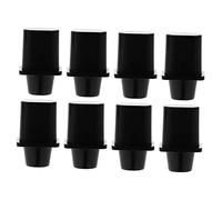 BESTonZON 8 pièces Capuchons de Bouton de Sélecteur Guitare Électrique Accessoires de Remplacement Abs avec Filetage Interne Faciles à Installer pour Guitare à Positions
