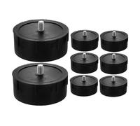 BESTonZON 8 Pièces Cat Tree Replacement Plug with Screws DIY Cat Climbing Frame End Caps for Scratching Post Repair Easy Tool Assembly and Safe Maintenance