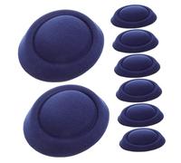 BESTonZON 8 pièces Fascinator Base Hats for Women DIY Decorative Air Hostess Hat Bulk Craft Supplies for Headwear and Hair Accessories