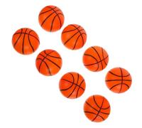 BESTonZON 8 pièces Lot de Mini Balles Stress Mousse Forme Basket Jouets pour Garçon Fille Balle Éponge Sportive Colorée et Élastique pour Détente et Divertissement