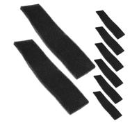 BESTonZON 8 Pièces Replacement Aquarium Filter Sponge Pads Quiet Water-Cleaning Insert for Fish Tanks Easy Maintenance Compatible with Various Setups