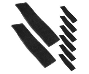 BESTonZON 8 Pièces Replacement Aquarium Filter Sponge Pads Quiet Water-Cleaning Insert for Fish Tanks Easy Maintenance Compatible with Various Setups