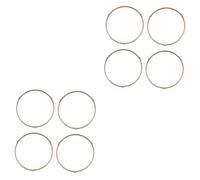 BESTonZON 8 Pièces Support De Plateau Tournant pour Micro-Ondes Anneaux De Roue à Micro-Ondes Rouleau Annulaire Rotatif Plateau De Service Rond Plastique Four Faire Tourner Plat en Verre