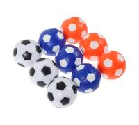 BESTonZON 9 pièces Balles de Remplacement Colorées pour Table de Foot de Accessoires de Jeu de Société HIPS Compatible Majorité des Tables Standards