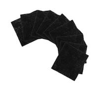 BESTonZON 9 Pièces Filtres pour Bac Litière Chat Lot Absorption Dodeurs Filtrants Réutilisables pour Maintien Fraîcheur Litière Agglomérante