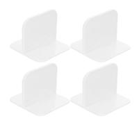 BESTonZON Accessoire de Fixation Antidérapant pour Parc à Jeux Blanc en Plastique, Kit de 4 Pièces pour Sécuriser et Renforcer la Stabilité du Parc