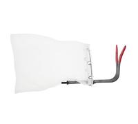 BESTonZON Accessoires pour Cueilleurs De Fruits Outil De Saisie D'arbres Fruitiers Cueilleur D'arbres Outil De D'arbres Fruitiers en Filet Plastique Blanche