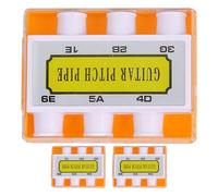 BESTonZON Accordeur de Guitare 3 Pièces Diapason Plastique Portable pour Accordage Standard la Ré Sol si Ensemble 6 Tons pour Guitares Acoustiques et Électriques, Entraînement et Musiciens