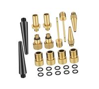 BESTonZON Adaptateur Pompe Kit Conversion Valve Ballon avec Aiguille et Boîte de Rangement