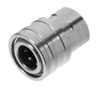 BESTonZON Adaptateur Raccord pour Nettoyeur Haute Pression Acier Inoxydable Connecteur Rapide Antifuite pour Tuyau de Pression Accessoire de Remplacement Ergonomique