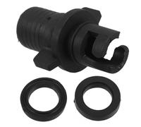 BESTonZON Adaptateur Valve Air pour Kayak et Planche à Pagaie Connecteur Pompe Gonflage Multi Usages Compatible Pompes Électriques et Manuelles Plastique Haute Résistance Noir