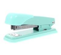 BESTonZON Agrafeuse Multifonction Manuelle 12 en Métal, Compacte et Robuste, Couleur Menthe, Agrafeuse de Bureau Pratique pour École, Maison et Usage Professionnel