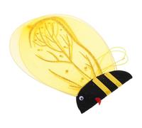 BESTonZON Ailes de Déguisement D'abeille pour Tout-petits, Ailes de Bourdon Légères et Ajustables, Costume D'halloween Garçon et Filles Accessoires Mignons pour Spectacles et Fêtes