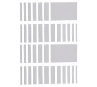 BESTonZON Ajusteur de Bague Gris 2 Pièces Outil de Resserrage ’Ajustement Discret Entretoise Plate Compatible Bagues Larges Homme et Femme Accessoire Bijouterie Antidérapant et