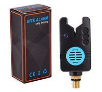 BESTonZON Alarme de Électronique avec Clip Robuste pour Canne Morsure Lumineuse LED Bleue Dispositif pour sans Bruit