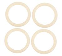 BESTonZON Anneaux Porte-écharpe Plastique Blanc Pour -né, Lot De 4, Accessoire De Sangle Antidérapant Design Ondulé, Léger Et Portable, Usage Intérieur Et Extérieur, Support Pour Bébé