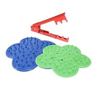 BESTonZON Arrache-Épines pour Rosiers Outil de Jardinage Pratique 3Pcs Élimination Securisée des Épines et Feuilles pour Magasins de Fleurs et Bricolage Solide et Facile à Nettoyer