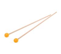 BESTonZON Baguettes de Percussion Marimba Caoutchouc pour Garçon Fille Maillets Durables Bois Dérable Maillets Xylophone Garçon Fille pour Instruments à Clavier Clair et Confortable