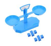 BESTonZON Balance à Levier en Plastique Éducative pour Garçon et Filles, Taille Unique, Jeu Scientifique pour Apprentissage des Mathématiques, Matériel Pédagogique pour École et Expériences