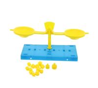 BESTonZON Balance Scale DIY Stem Toy Plastique Outil Éducatif Interactif pour Garçon Fille Apprentissage des Sciences et Mathématiques Maison et Classe