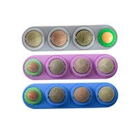 BESTonZON Balle de Cataire Rotative pour Chat Interactif Couleur Violette Stimule Évite Griffures Meubles Snack pour