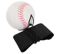 BESTonZON Balle de Retour Poignet Elastique avec Bracelet Baseball Rebondissante pour Entraînement Poignet Fitness Portable pour Adolescents et Adultes