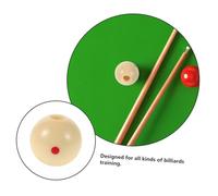 BESTonZON Balle Entraînement de Billard avec Traversant Outil de Correction de Geste Balle pour Entraînement Au Snooker et Billard Américain