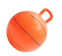 BESTonZON Balle Sauteuse Garçon Fille Gonflable Motif Cartoon avec Poignée Extérieur Basket et Jeu Déquilibre pour Garçons et Filles Ballon de Saut et Facile à Gonfler