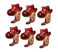 BESTonZON Ballons Chapeau De Cowboy Et Aluminium Pour Fête Western Décoration Anniversaire Intérieur Extérieur