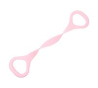 BESTonZON Bande Élastique Fitness avec Poignées Résistance TPE Confortable et Élastique Accessoire de Musculation et Yoga pour Renforcement Étirements et Échauffements Rose