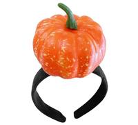BESTonZON Bandeau De Citrouille Bandeaux De Citrouille D'halloween Faux Mousse Mignon Accessoire De Fête D'halloween Accessoires D'habillage De Citrouille Caches Fille Orange Résine