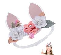 BESTonZON bandeau enfant lapin jolies coiffes de pâques cute mignonette Adorable décoration de pâques décoration pâques accessoires de cheveux pour femmes pince à cheveux lapin en tissu