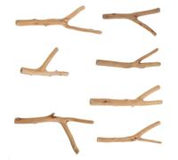 BESTonZON Bâtonnets de Bois Flotté Naturels pour Loisirs Créatifs Morceaux de Pin Rustique pour Décoration Création de Récipients Décoratifs et Bricolage Brindilles et Branches pour